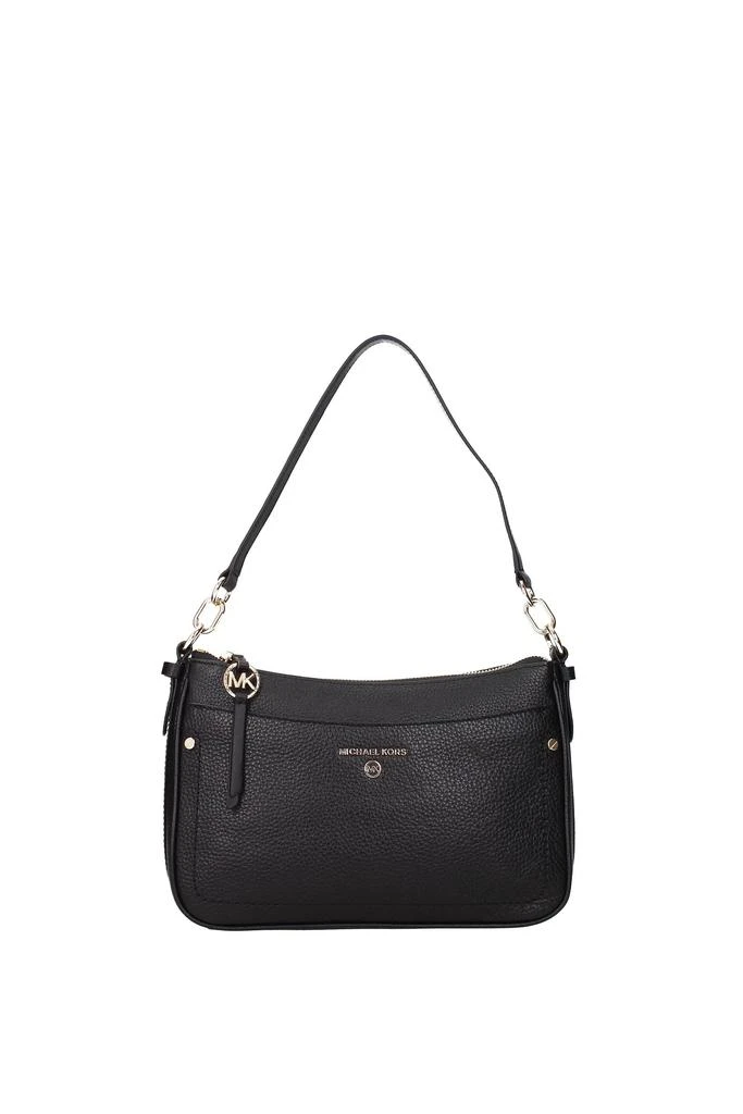 商品Michael Kors|Shoulder bags jet set charm md Leather Black,价格¥751,第1张图片