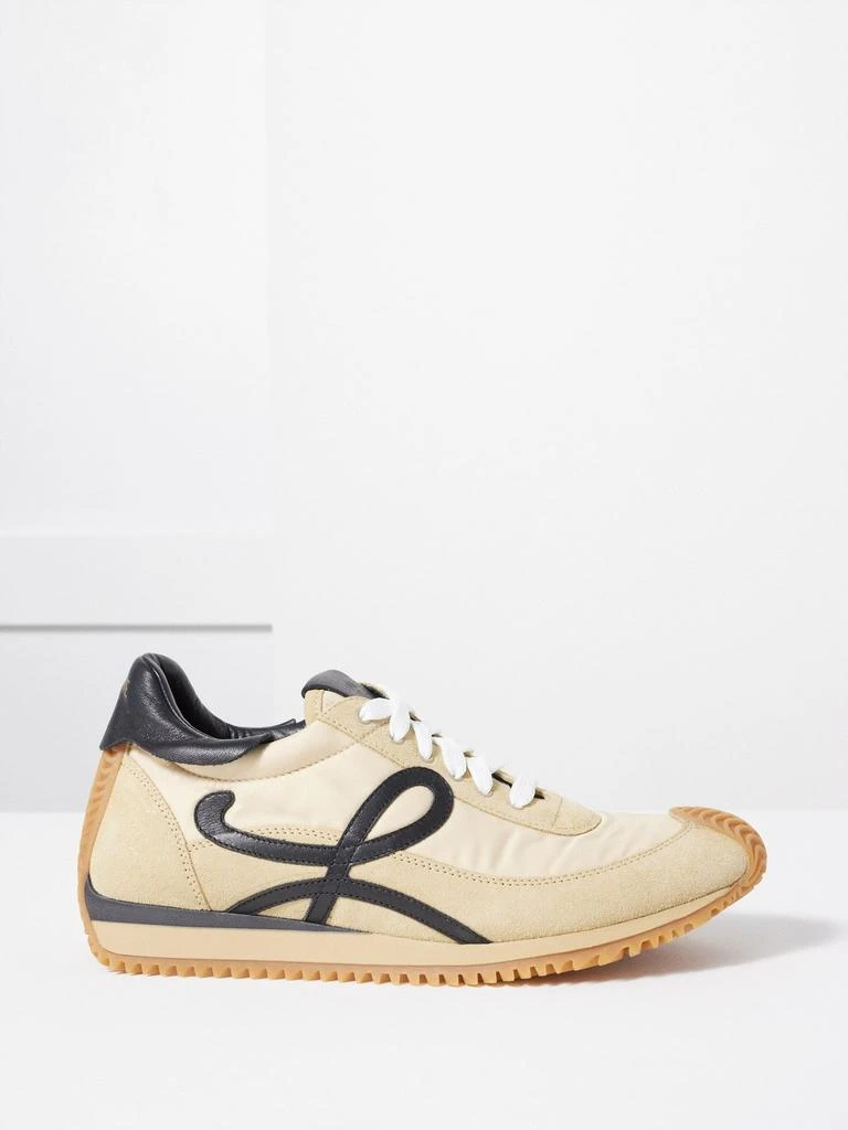 商品Loewe|Flow Runner nylon and suede trainers,价格¥6549,第1张图片