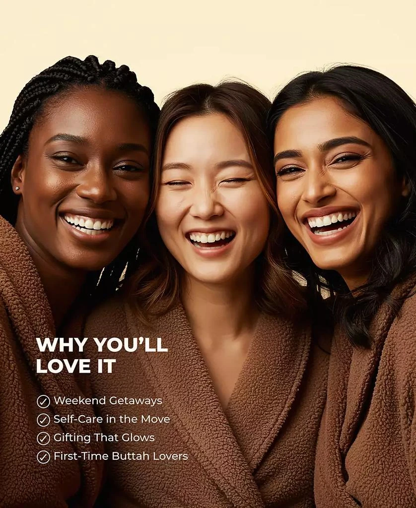 商品Buttah Skin|4-Pc. Glow On The Go Set,价格¥157,第5张图片详细描述