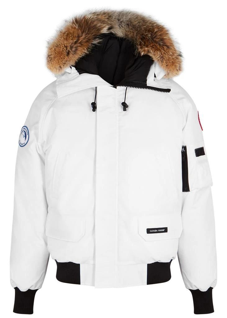 商品Canada Goose|Chilliwack PBI white fur-trimmed coat,价格¥12987,第1张图片