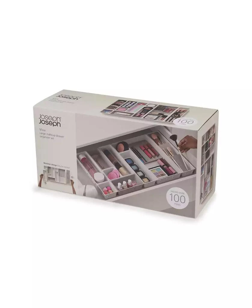 商品Joseph Joseph|Viva 12-Piece Makeup Drawer Organiser Set,价格¥262,第3张图片详细描述