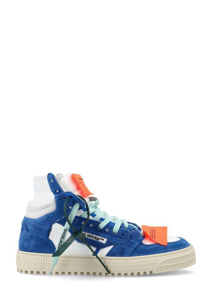 商品Off-White|Off-White Zip-Tie High-Top Sneakers,价格¥2463-¥3313,第1张图片