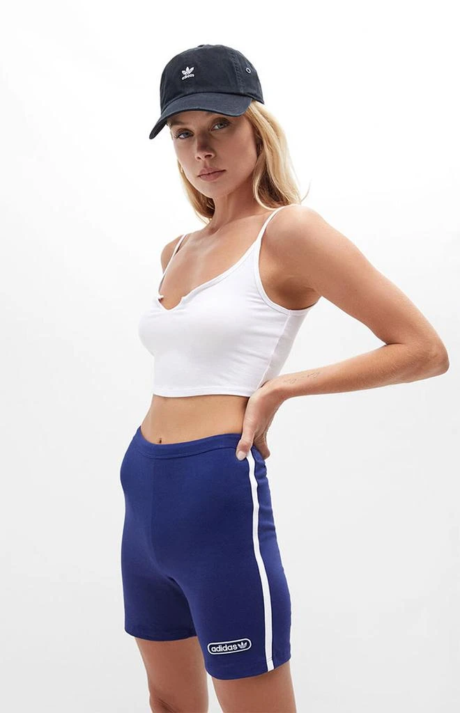 商品Adidas|Navy Adicolor Retro Bike Shorts,价格¥259,第1张图片