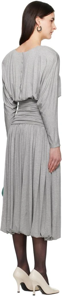 商品Nicklas Skovgaard|Gray Lori Midi Dress,价格¥2332,第3张图片详细描述