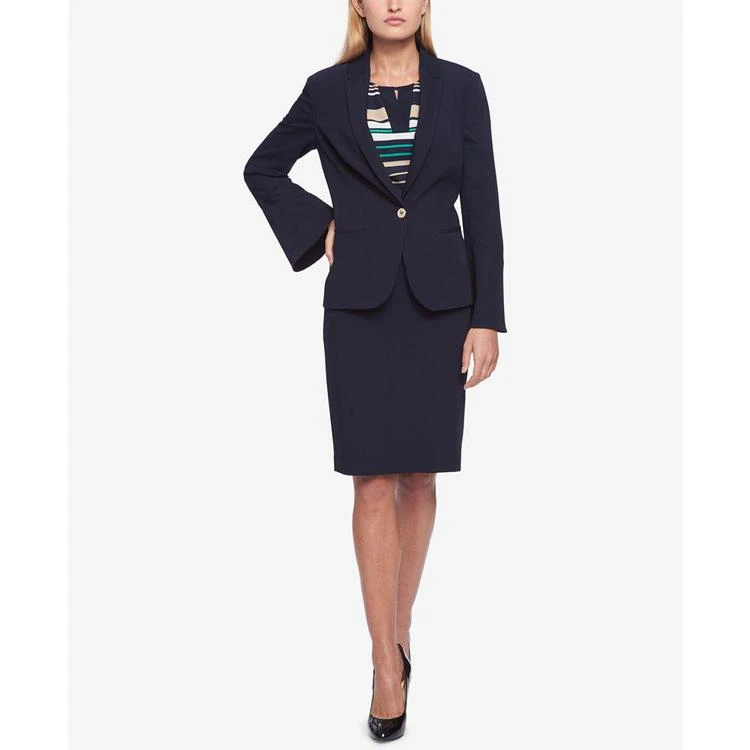 商品Tommy Hilfiger|Bell-Sleeve Blazer,价格¥386,第4张图片详细描述