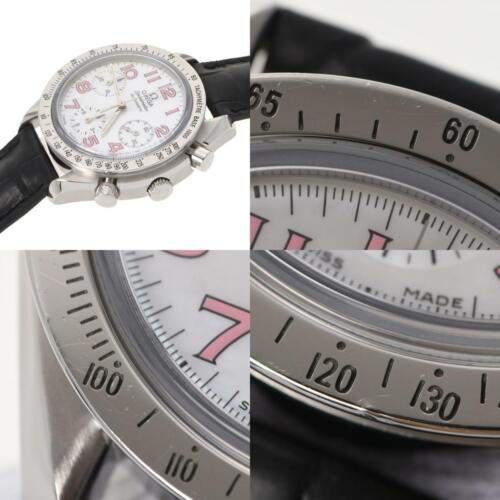 Omega White Stainless Steel Speedmaster 3834.74.34 Men's Wristwatch 44 MM商品第10张图片规格展示