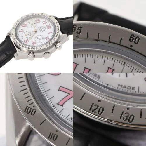 Omega White Stainless Steel Speedmaster 3834.74.34 Men's Wristwatch 44 MM 商品