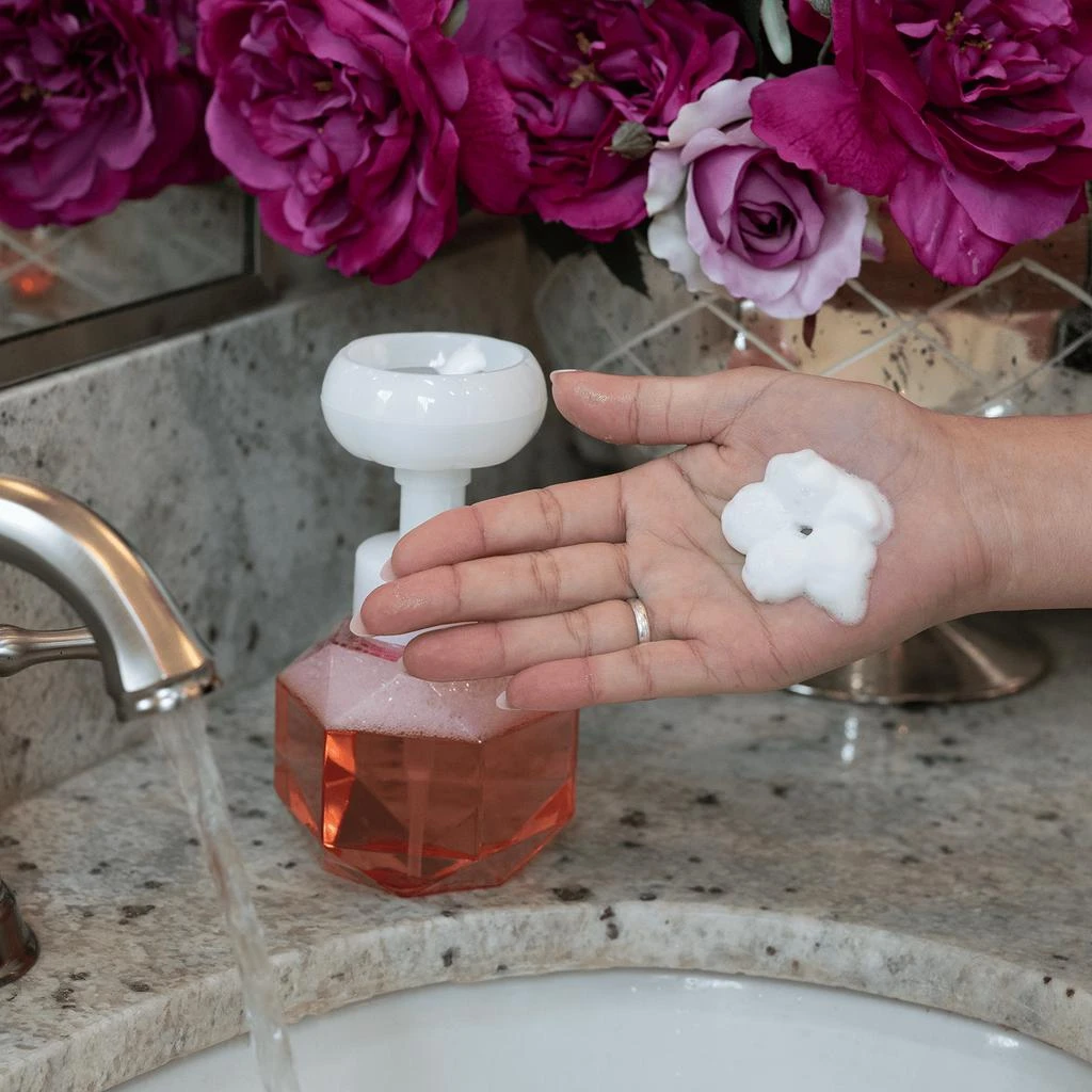 商品Camille Beckman|Flower Stamp Foaming Hand Soap Raspberry Jam,价格¥71,第1张图片