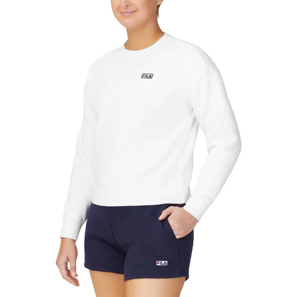 Fila Stina Women's Fleece Lined Crewneck Athletic Pullover Sweatshirt 商品