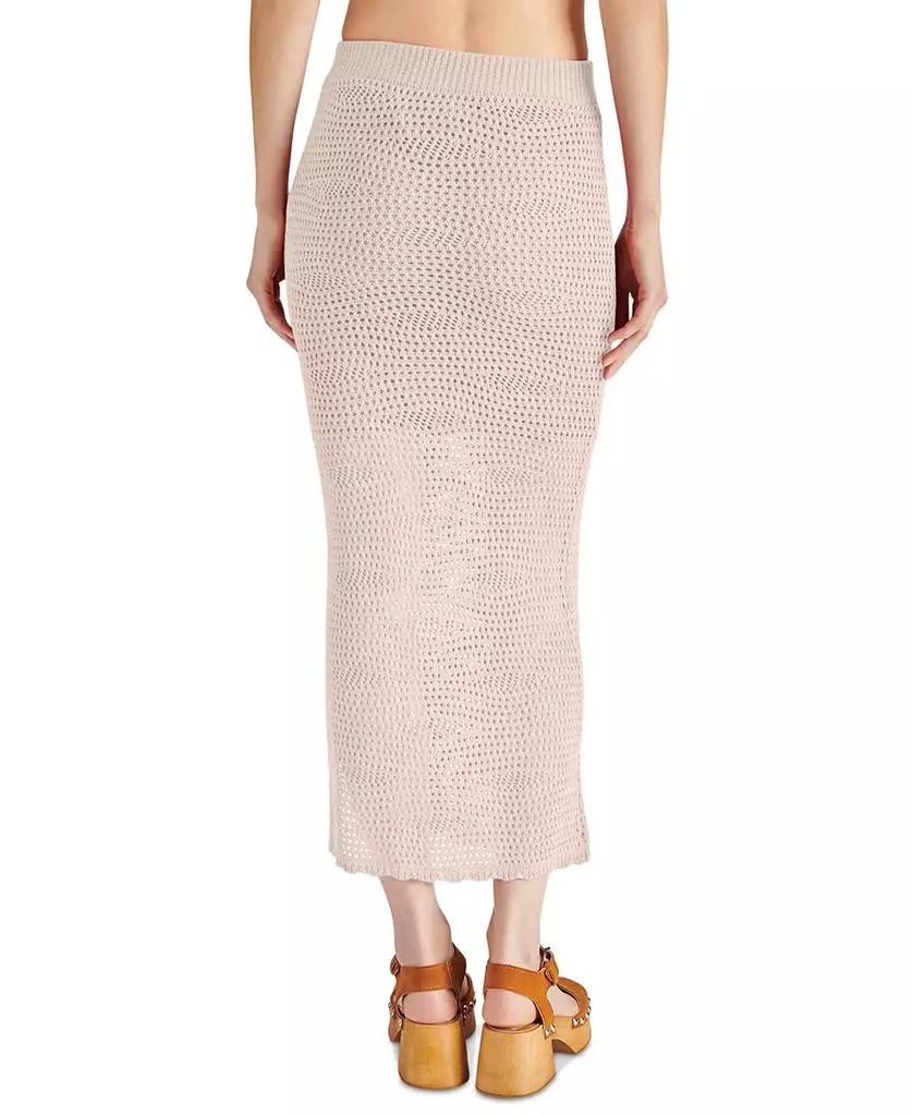 商品Steve Madden|Women's Liliana Side-Slit Crochet Pull-On Skirt,价格¥611,第2张图片详细描述