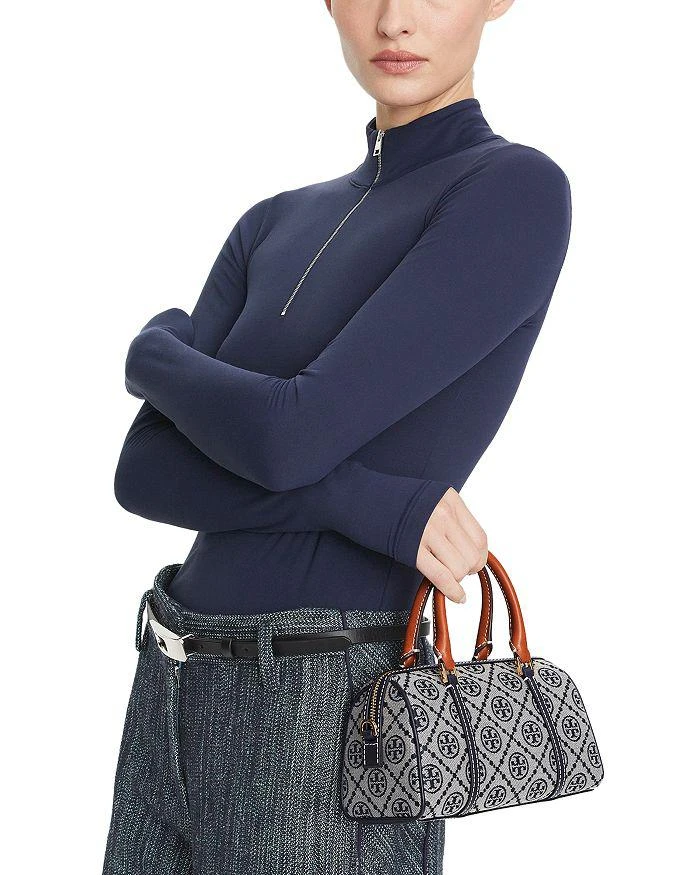商品Tory Burch|Mini T Monogram Barrel Bag,价格¥2893,第2张图片详细描述