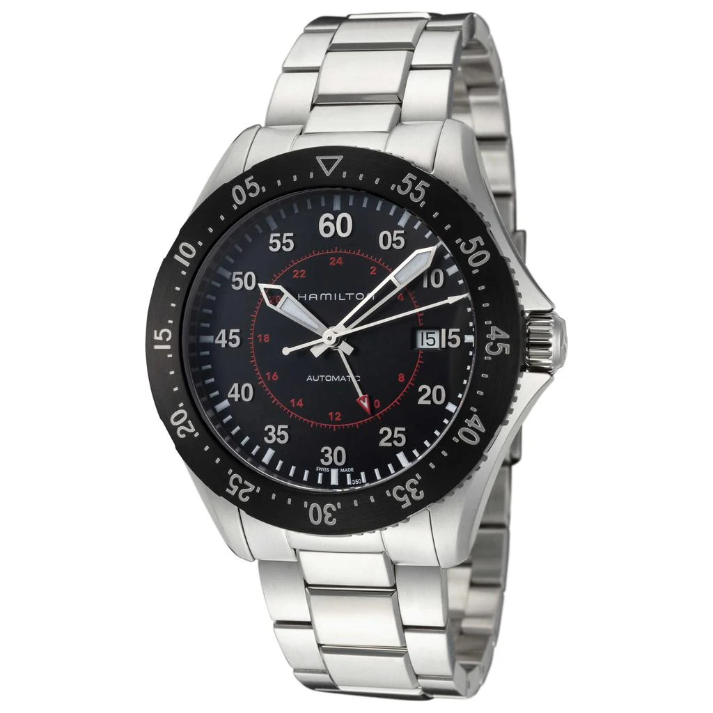商品Hamilton|Khaki Aviation Pilot GMT Auto 男士手表,价格¥4788,第1张图片