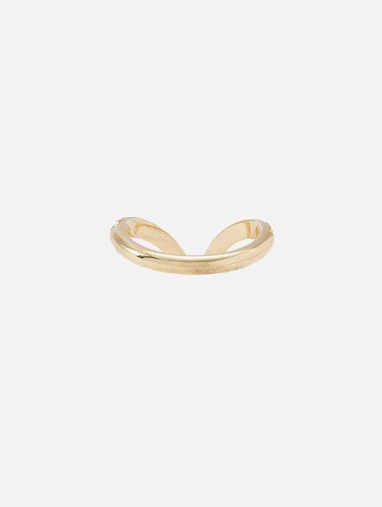 商品LOGAN HOLLOWELL|French Pave Diamond Tusk Ring,价格¥22950,第4张图片详细描述
