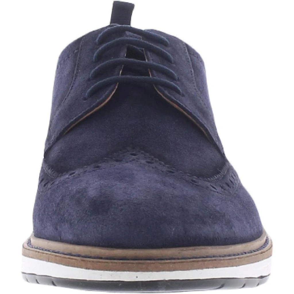 商品Clarks|Clarks Mens Chantry Wing Suede Soft Sole Wingtip Shoes,价格¥232,第3张图片详细描述