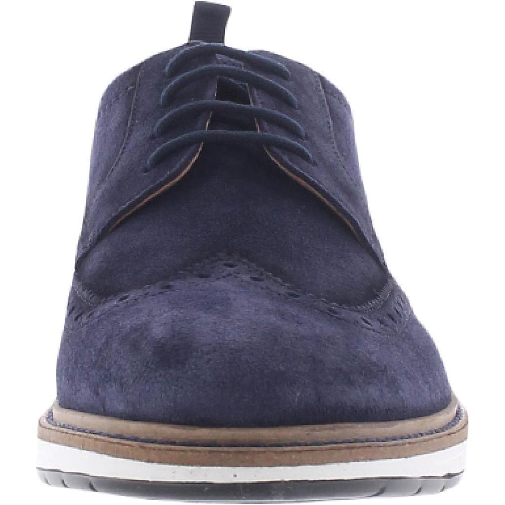 商品Clarks|Clarks Mens Chantry Wing Suede Soft Sole Wingtip Shoes,价格¥229,第5张图片详细描述