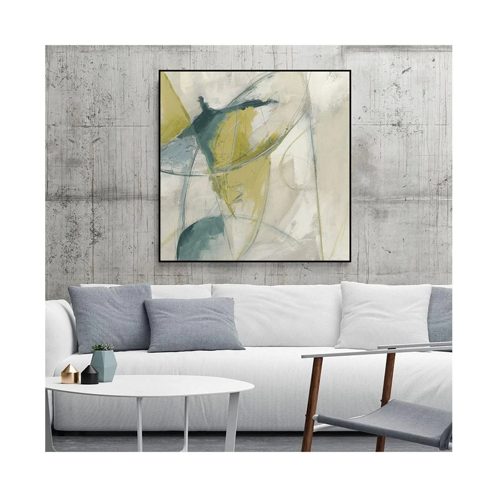 商品Giant Art|20" x 20" Footnote II Art Block Framed Canvas,价格¥1280,第4张图片详细描述
