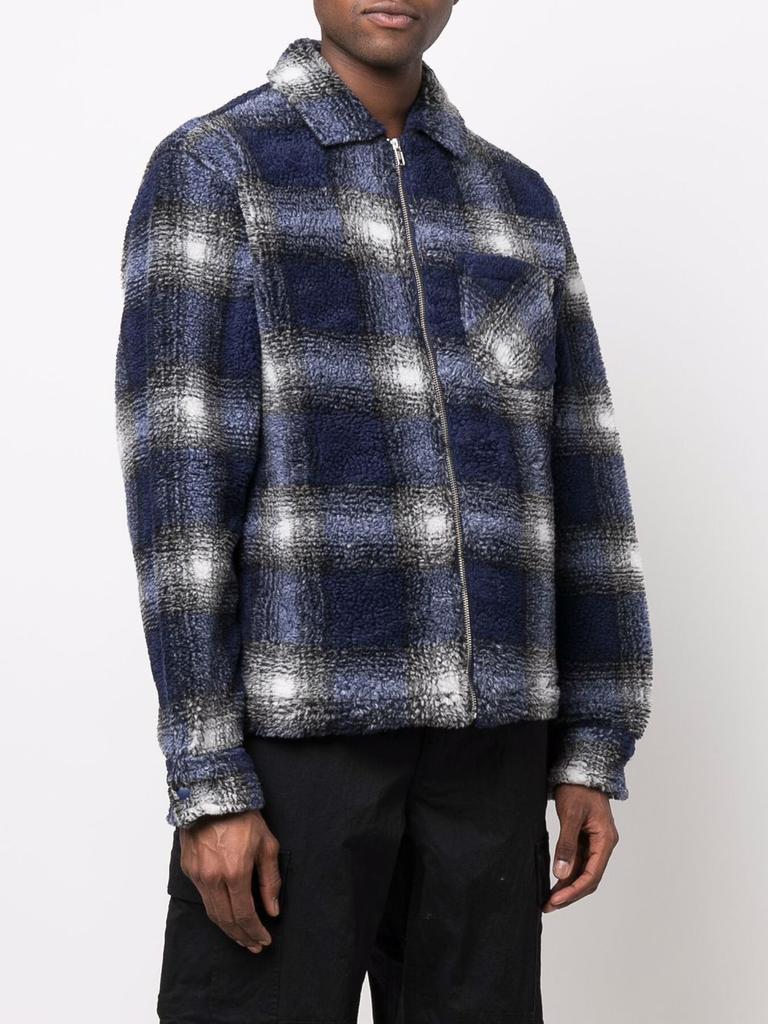 商品STUSSY|STUSSY - Checked Zipped Shirt,价格¥1241,第7张图片详细描述