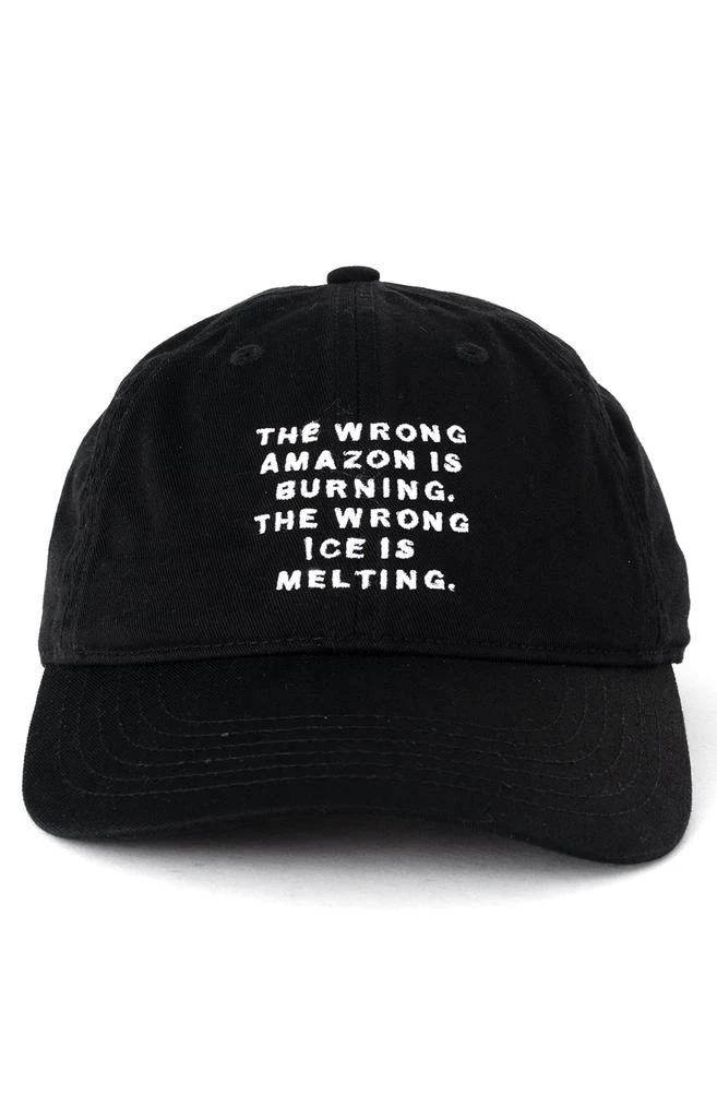 商品Akomplice|The Wrong Amazon Dad Hat - Black,价格¥175,第2张图片详细描述