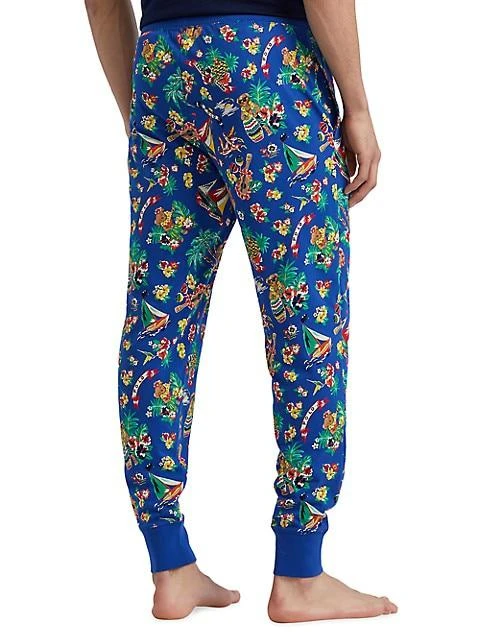 商品Ralph Lauren|Tropical Polo Bear Sleep Joggers,价格¥261,第3张图片详细描述