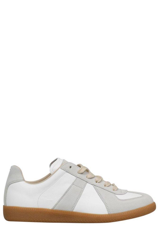 商品MAISON MARGIELA|Maison Margiela Replica Lace-Up Sneakers,价格¥2905-¥3375,第1张图片