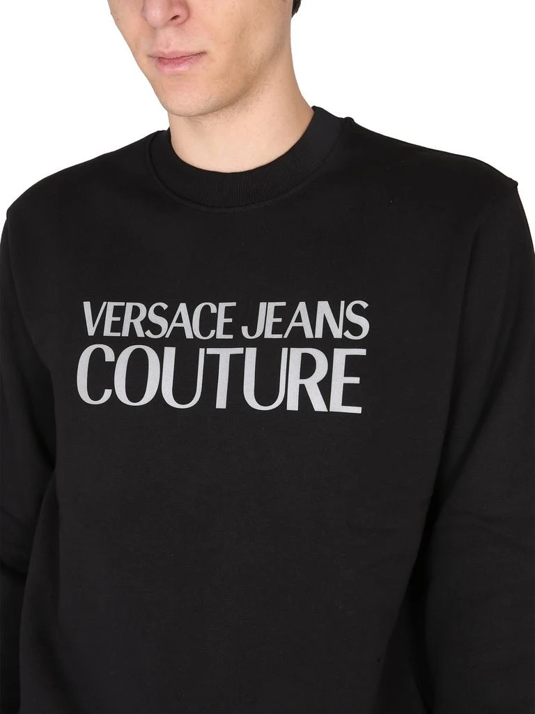 商品Versace|Versace Jeans Couture Crewneck Sweatshirt With Logo,价格¥1442,第4张图片详细描述