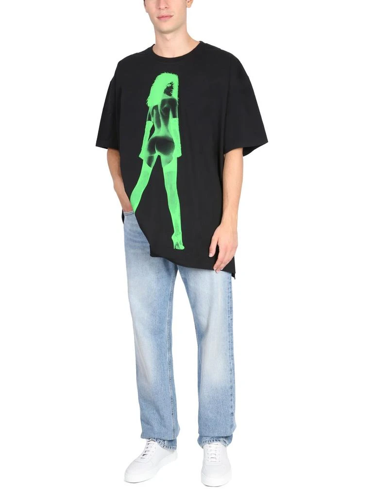 商品Vivienne Westwood|Vivienne Westwood Pin-up Print T-shirt,价格¥2149,第3张图片详细描述