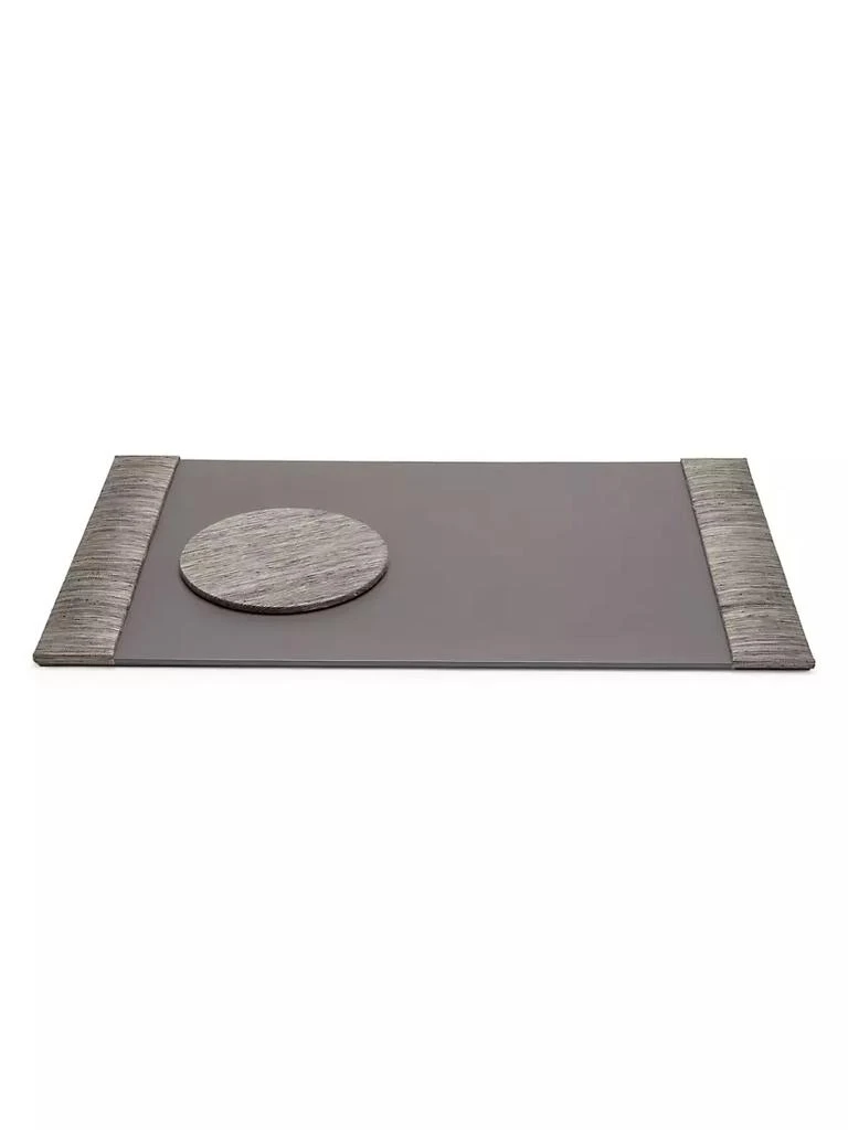 商品Pigeon & Poodle|Napali Desk Blotter & Round Mouse Pad 2-Piece Desk Accessory Set,价格¥1739,第1张图片