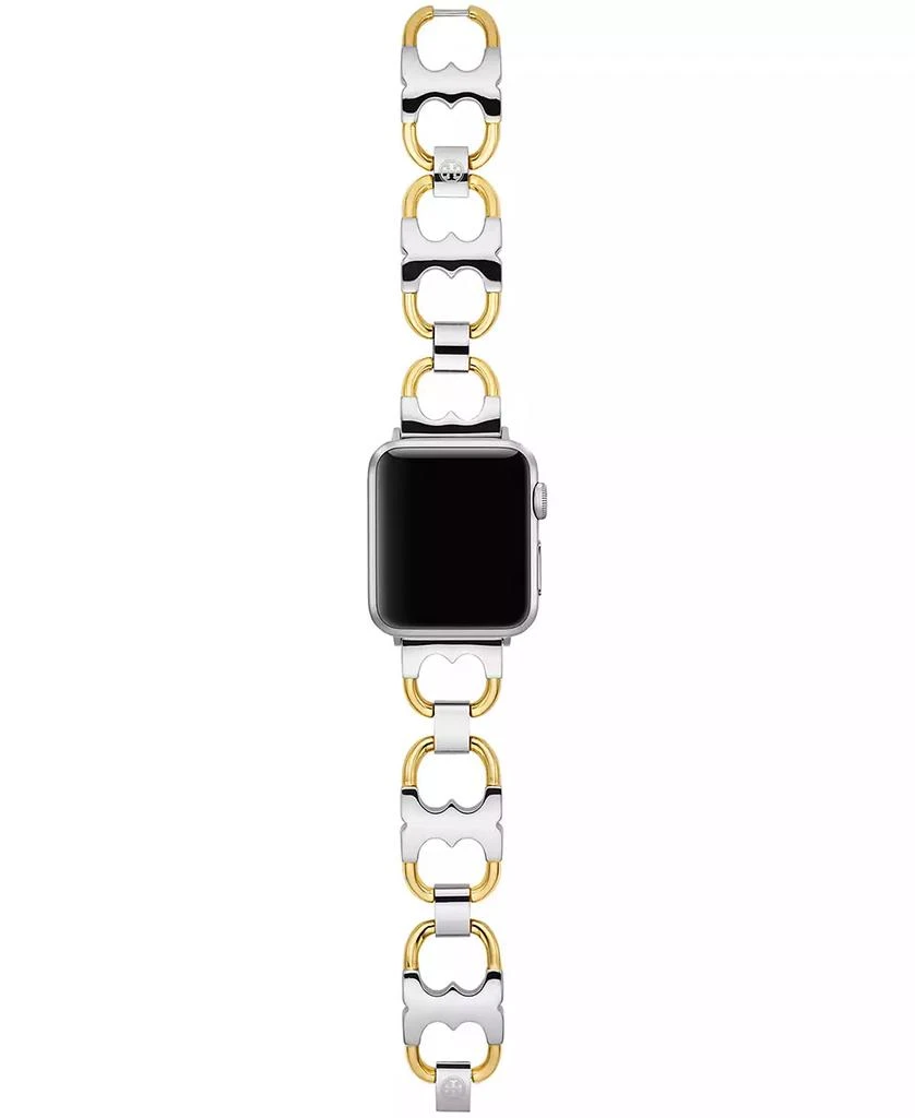 商品Tory Burch|Two-Tone Stainless Steel Gemini Link Bracelet For Apple Watch® 38mm/40mm,价格¥822,第2张图片详细描述