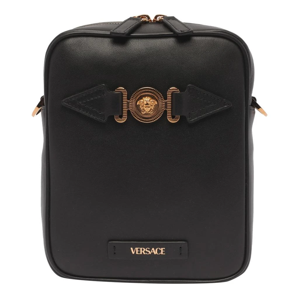 商品Versace|Versace Biggie Medusa Messenger Bag,价格¥6547,第1张图片