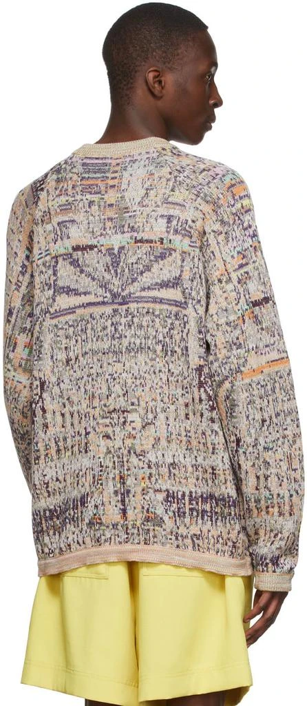 商品Acne Studios|Beige Cotton Sweater,价格¥3347,第3张图片详细描述