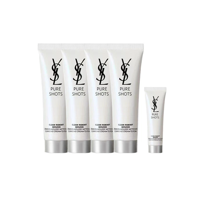 商品[国内直发] Yves Saint Laurent|YSL圣罗兰 夜皇后洁面乳 清爽控油清洁 30ml*4＋10ml*1,价格¥56,第1张图片