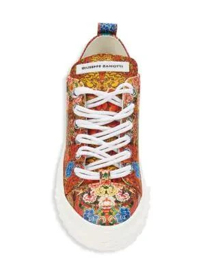 Mixed-Print Sneakers 商品