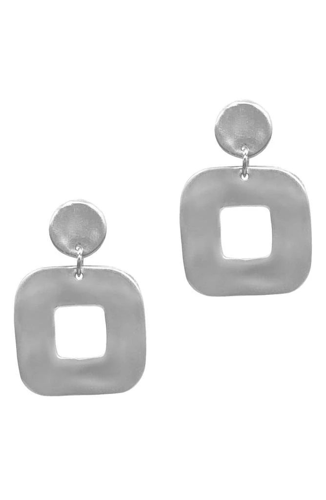 商品ADORNIA|Geometric Drop Earrings,价格¥150,第1张图片