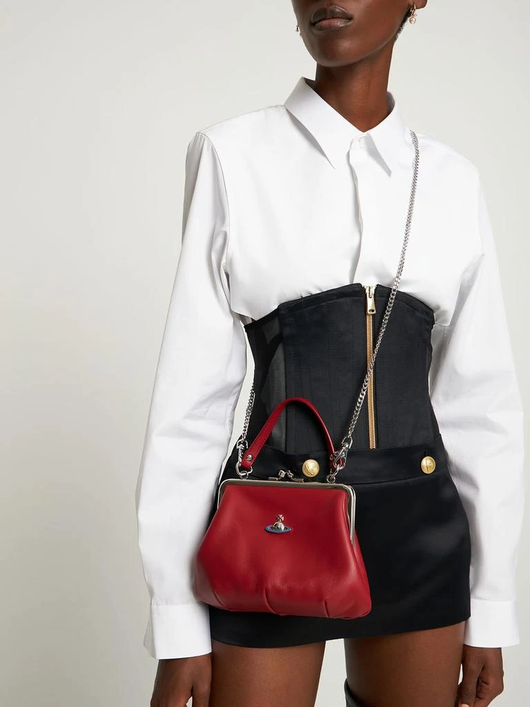 商品Vivienne Westwood|Granny Frame Nappa Leather Bag,价格¥2705,第2张图片详细描述