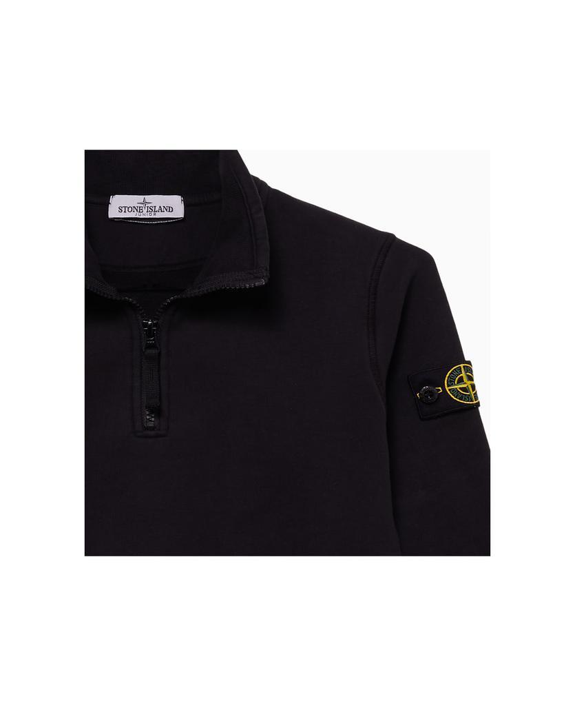 商品Stone Island Junior|Stone Island Half Zip Sweatshirt 771661040,价格¥1077,第5张图片详细描述