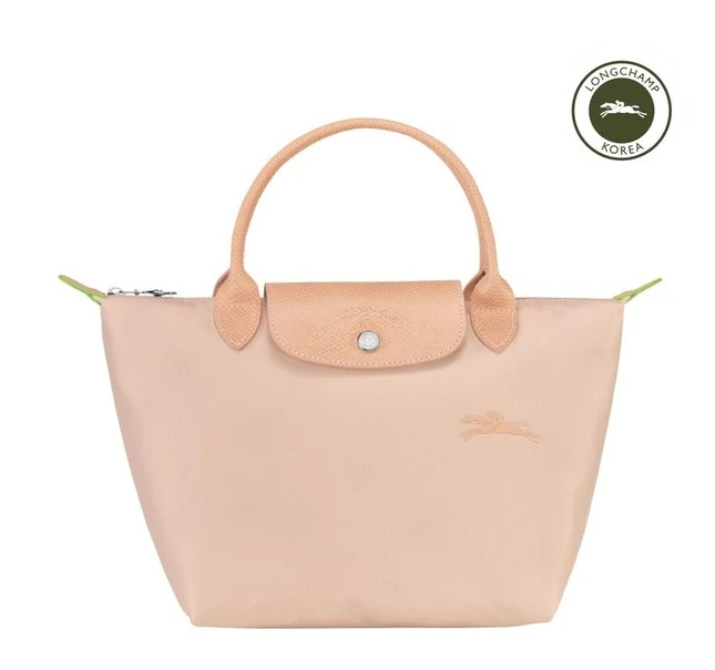 商品Longchamp|【SAvenue】LONGCHAMP 珑骧 Le Pliage Club 珑骧包帆布短柄饺子包单肩手提包 短柄小号 女款 樱花粉色(提示：保税仓货品一人不可超过5单) 3597922140749（1621919P64-22S）,价格¥572,第1张图片