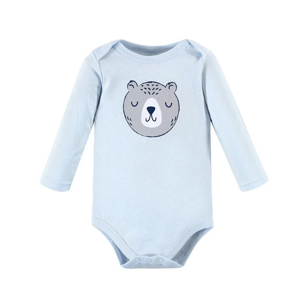 商品Hudson|Baby Boys Cotton Long-Sleeve Bodysuits, Pack of 5,价格¥173,第4张图片详细描述