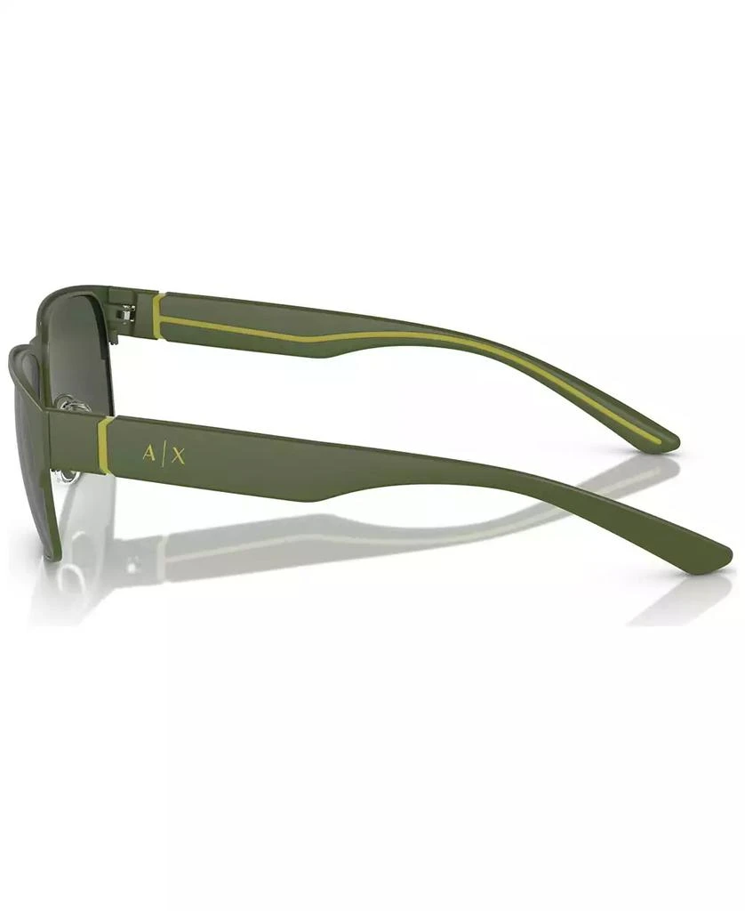商品Armani Exchange|Men's Polarized Sunglasses, AX2046S,价格¥460,第4张图片详细描述