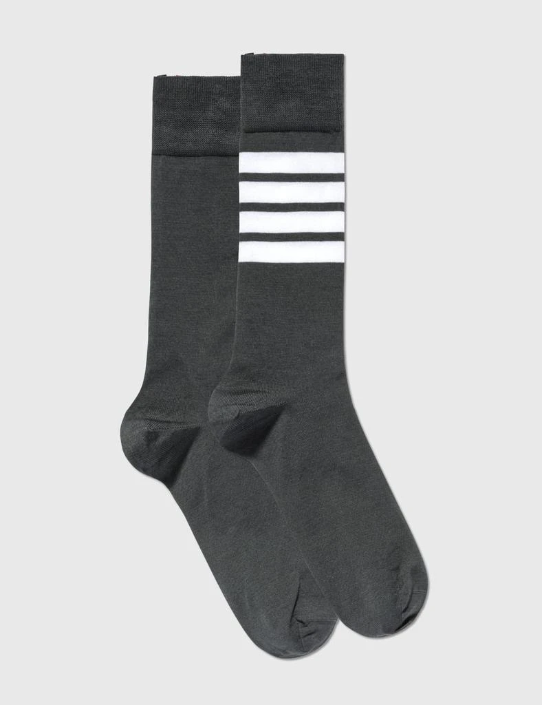 商品Thom Browne|4-Bar Mid-Calf Socks,价格¥769,第2张图片详细描述