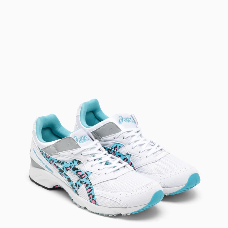 White/animalier blue Asics Tarther sneakers商品第3张图片规格展示