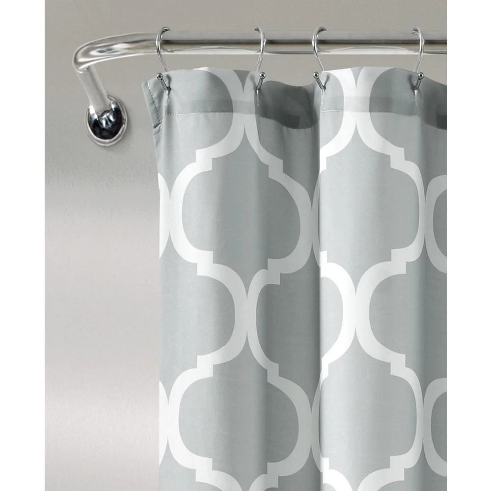 商品Lush Décor|Geo 72"x 72" Shower Curtain,价格¥328,第2张图片详细描述