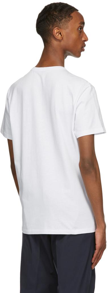白色徽标 T 恤商品第3张图片规格展示