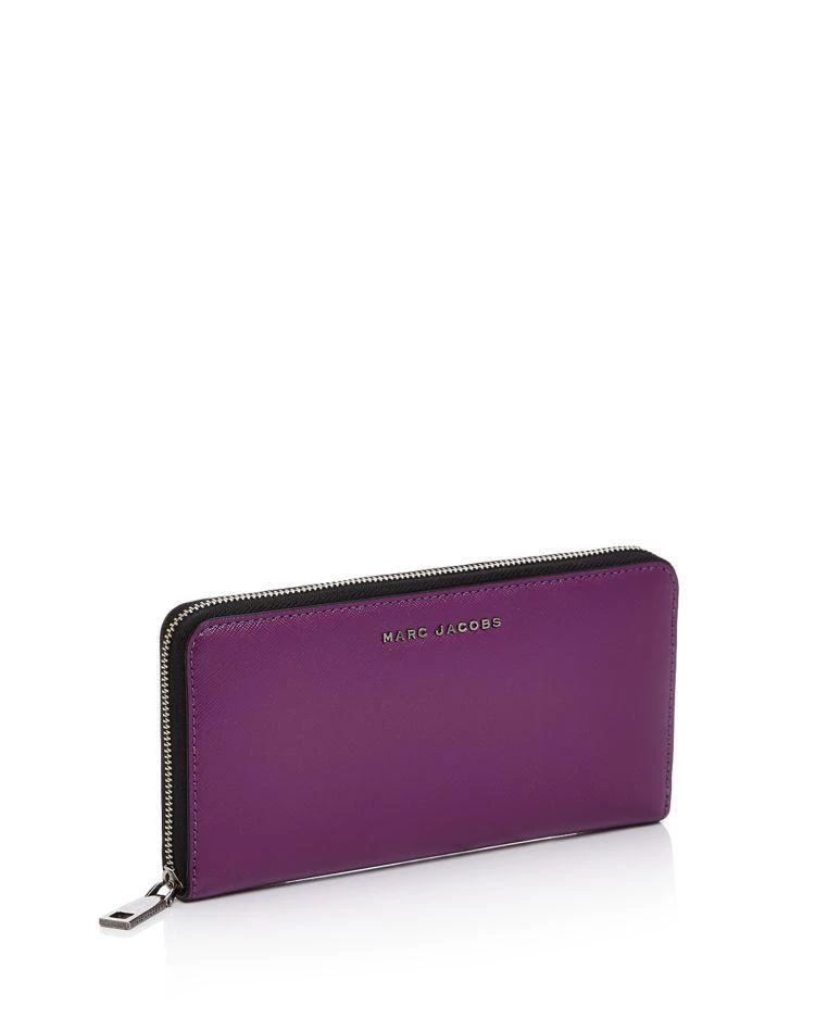 商品Marc Jacobs|Standard Tricolor Metallic Saffiano Leather Continental Wallet,价格¥1094,第3张图片详细描述