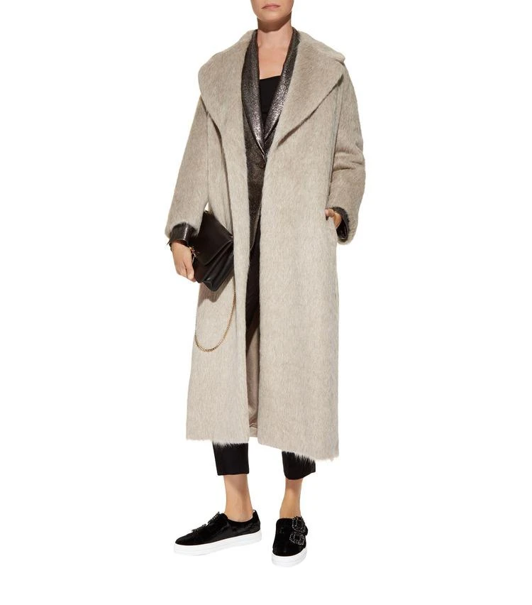 商品Max Mara|Alpaca Wrap Coat,价格¥11466,第5张图片详细描述