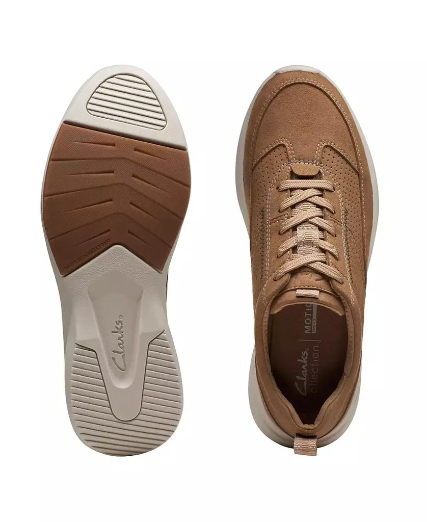 商品Clarks|Men's Lehman Mix Lace-Up Shoes,价格¥451,第4张图片详细描述
