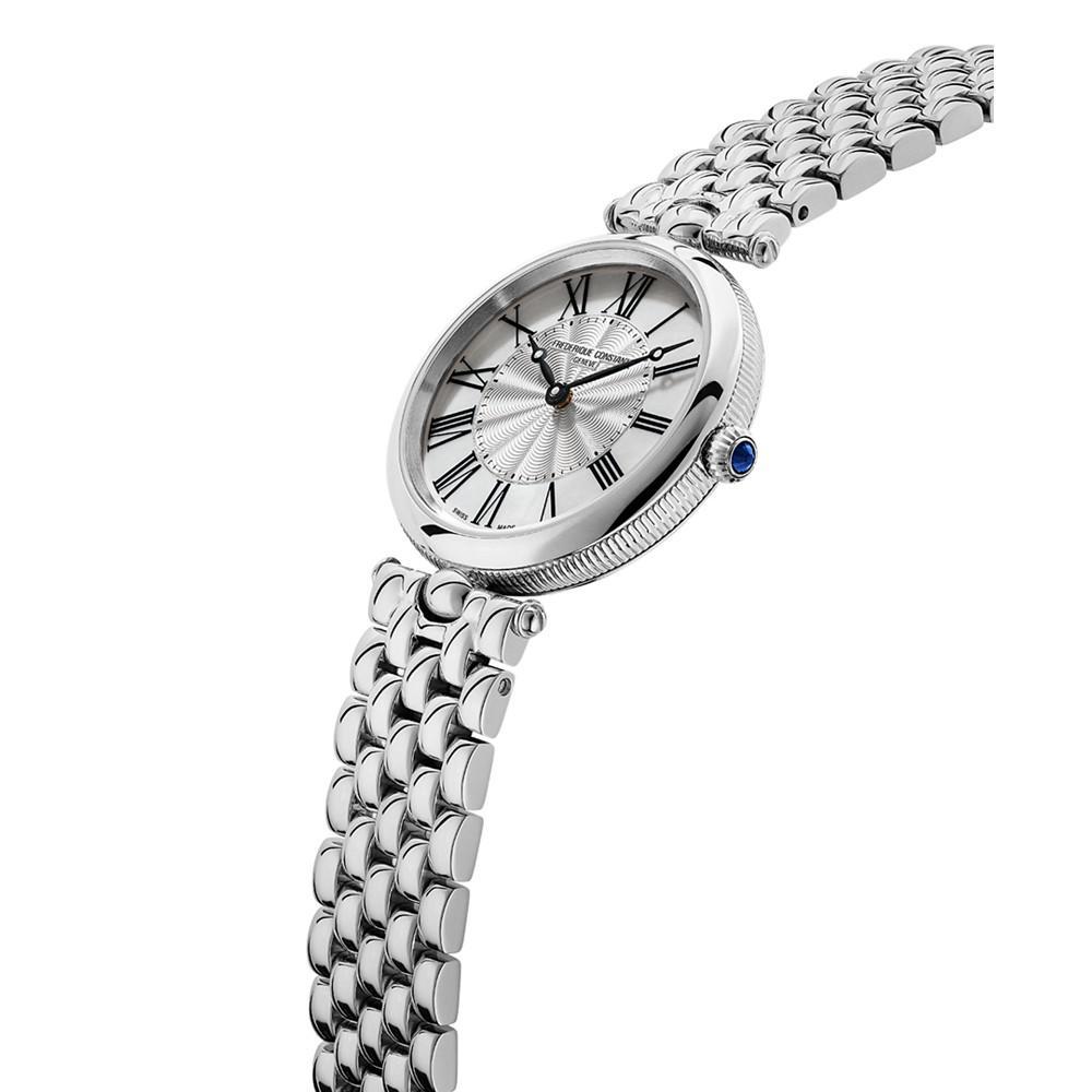 商品Frederique Constant|Women's Swiss Art Deco Stainless Steel Bracelet Watch 30mm,价格¥7941,第4张图片详细描述