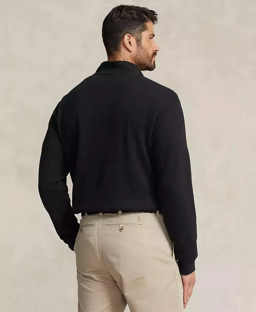 商品Ralph Lauren|Men's Big & Tall Estate-Rib Quarter-Zip Pullover,价格¥1038,第3张图片详细描述