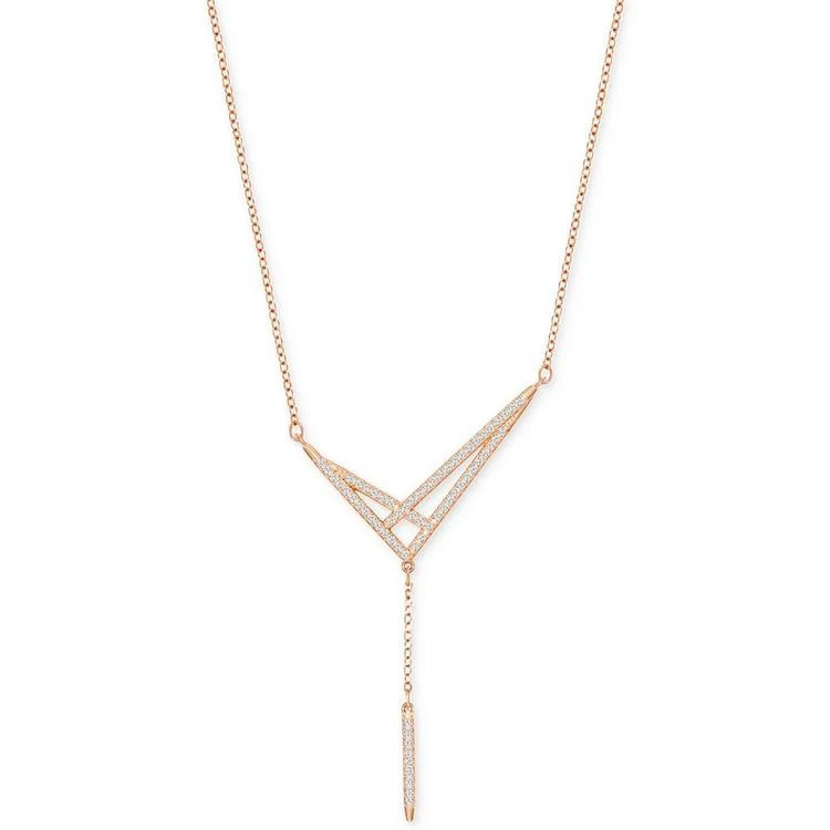 商品Swarovski|Swarovski Crisscross Pavé Lariat项链,价格¥969,第1张图片