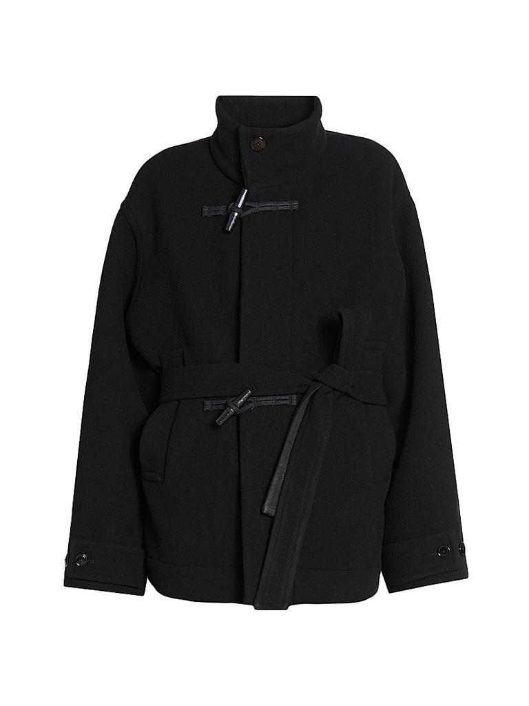 Lemaire Short Bathrobe Duffle Coat - Coats - Free Shipping