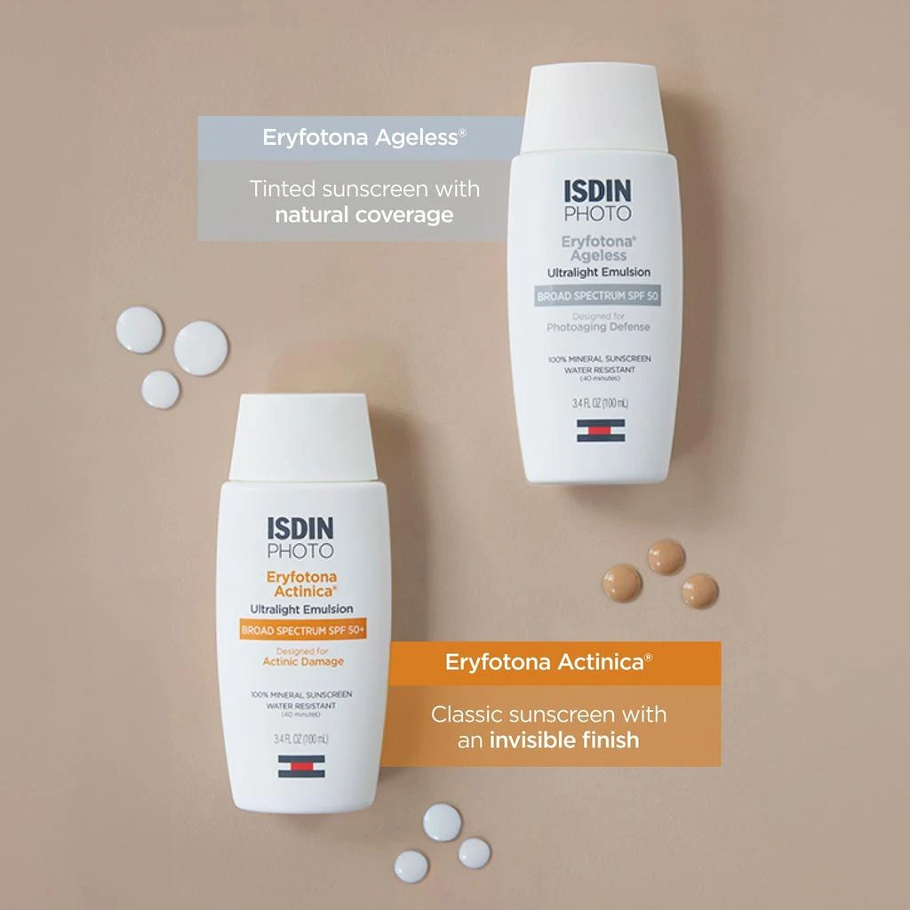 ISDIN Eryfotona Ageless Mineral Broad-Spectrum Tinted Face Sunscreen SPF 50 商品